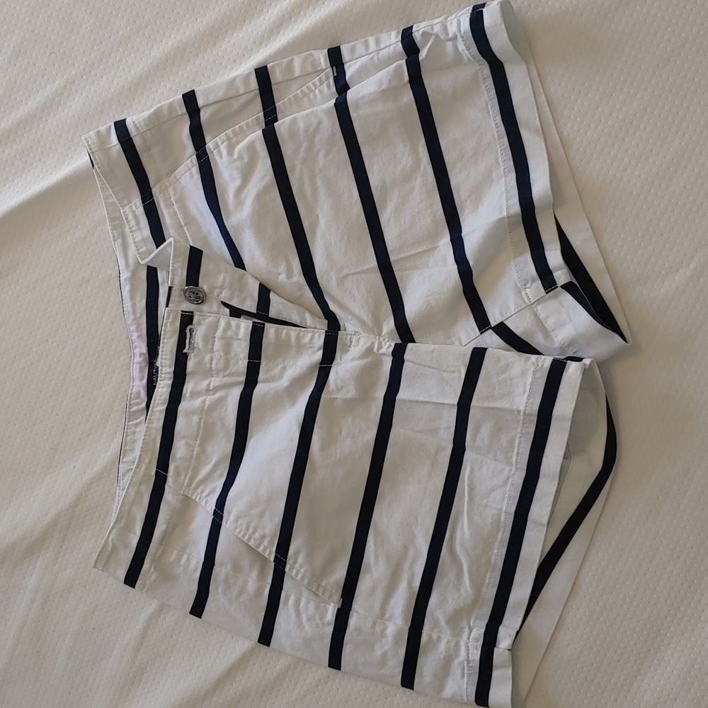 Striped Nautuca Shorts